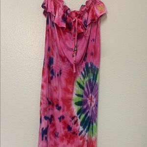 SOUTHPOLE Tie Dye Long Dress, Sz. Medium